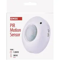 Emos Sensore PIR (sensore di movimento) IP20 1200W, bianco 70201
