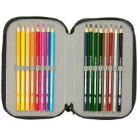 Safta Astuccio Graffiti Zone 12.5x19.5x5.5 Cm Triple