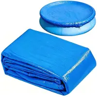 Merkloos Copertura circolare per piscina, diametro 210 cm, resistente ai raggi UV