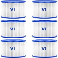 Merkloos Cartucce filtranti VI per piscine (confezione da 6 pezzi)