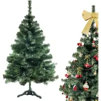 Creative Home Albero di Natale Artificiale 150 cm | Albero Realistico, Folto | Decorazione Natalizia | Rami Densi di Verde Profondo con Base Stabile