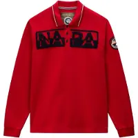 Napapijri Maglietta 'ARCHIVE' navy / rosso