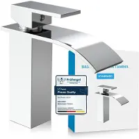 Merkloos Omgoods - Miscelatore monocomando per lavabo Tamina, design a cascata