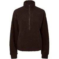 Pieces Pullover 'KATTY' marrone