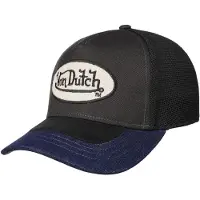 Von Dutch Cappello da baseball blu denim / greige / nero