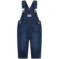 Levi's Unisex Denim Shortall Por Vida Taglia: 9M | Camicie Outlet | kids | Blu