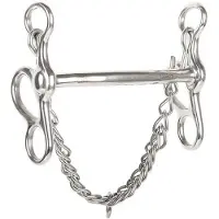 Jansen Harry's Horse Liverpool bit Con 2 anelli a farfalla 12 Mm Argento 10,5 cm Argento 10,5 cm