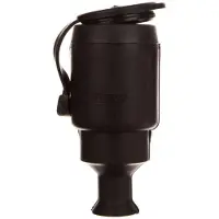JONEX Prese portatili da esterno con/senza protezione da 16A, 250V, grado di protezione IP44, colore nero, modello GN-H2