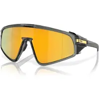 Oakley - Occhiali da sole - Latch Panel Grey Smoke Prizm 24k - Nero