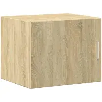 vidaXL Armadio alto stretto rovere Sonoma 50x42,5x225 cm Materiale a base di legno