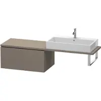 Duravit L-Cube Meuble bas pour console, 1 tiroir, 820x400x547mm, LC583409090, LC583409090