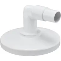 OEM Skimmer efficiente per la pulizia di piscine, con angolo di curvatura di 90°, dotato di una piastra skimmer di 18,5 cm, adatto per piscine, vasche idromassaggio e fontane