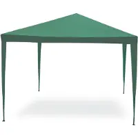 Merkloos Gazebo da giardino verde, dimensioni 3 x 2 metri, con struttura in acciaio