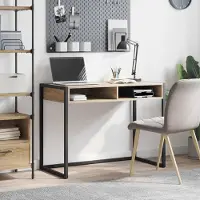 Merkloos Ufficio domestico industriale in legno e acciaio