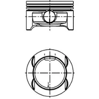 KOLBENSCHMIDT 41642610 Pistone per OPEL Corsa D berlina (S07) e VAUXHALL Corsa Mk III (D) berlina (S07)
