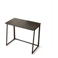Merkloos Scrivania pieghevole 80 x 40 cm - Tavolo pieghevole compatto - Scrivania per computer salvaspazio - Montaggio semplice - Design ergonomico - Tavolo