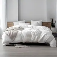 Merkloos Solidchoice - Piumino sintetico 220 x 240 cm con 2 cuscini