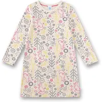 Sanetta Camicia da notte beige / navy / rosa