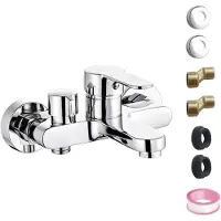 Merkloos Solidchoice - Rubinetto per lavabo in ottone con cartuccia Vetroceramica