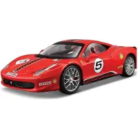 Bburago Macchina Ferrari 458 Challenge Nº5 1:24