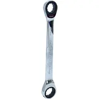 Ks Tools GEARplus Doppia chiave ad anello a cricchetto 16x18 mm - 503.4506