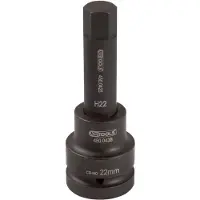 Ks Tools 1" Presa di forza esagonale lunga 30 mm - 450.0496