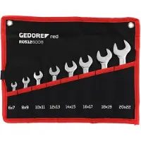 Gedore Set Di Chiavi Fisse R05126008 Double 6-22 Mm Short 8 Unità