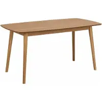 Actona Nagano, Rettangolare, Tavolo fisso, Rovere, Fatto in casa, 4 gambe/piedi, Rovere