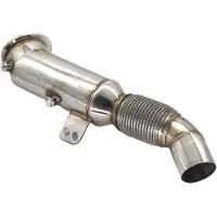 OEM Scarico Katlose in acciaio inossidabile, prestazioni migliorate, colore argento