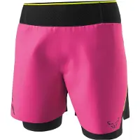 Dynafit Women's DNA Ultra 2/1 Shorts Pantaloncini da running Donna (XS, fuchsia)