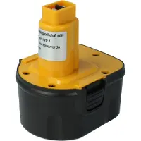 VHBW Batteria sostitutiva per Black & Decker EZWA57, EZWA50, EZWA49, CD961, FS432, FS#, EZWA61, EZWA60, CD9602K, CD9600K-2 per utensili (2000 mAh, NiMH, 12 V)