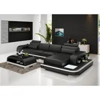 AEA Divano in pelle divano zona giorno divano angolare set angolare design divano moderno G8013C