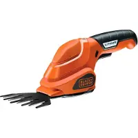 Black & Decker Black Decker GSL200-QW cesoia per erba cordless 8 cm 3,6 V Litio Nero, Arancione