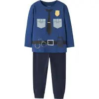 Name It Mini Pigiama 'NMMRasiq' blu / blu chiaro / giallo / nero