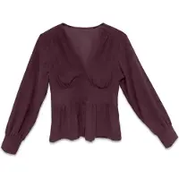 Vero Moda Camicia da donna 'VILJA' rosso