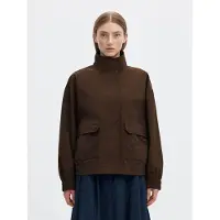 Selected Giacca di mezza stagione marrone scuro