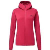Mountain Equipment Women's Jorasses Hooded Jacket Giacca in pile Donna (38, fuchsia/rosso)