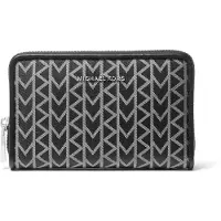 Michael Kors Small Zip Around Card Case Black Taglia: OS | Portafogli Outlet | Donna | Nero
