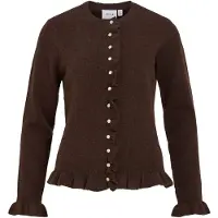 Vila Vijacia Frill Cardigan A Maglia