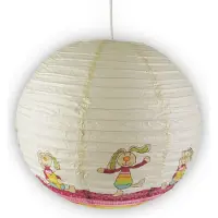 Niermann Standby Paralume di carta colorata per la stanza dei bambini Lampada a palloncini di coniglio