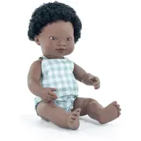 Miniland Bambola Africana 38 Cm