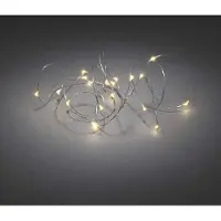 Konstsmide Microcatena di luci LED 20 diodi 6h timer - Illuminazione per feste 1460-890
