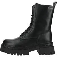 Tom Tailor Stivaletto stringato nero