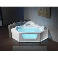 Xl Moebel Gmbh Vasca da bagno angolare Vasca da bagno interna con idromassaggio Vasche da bagno con idromassaggio