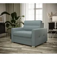 AEA Relax Stoff Textil Lounge Fernseh 1 Sitzer Sessel Design Stuhl Polster Club