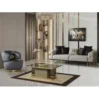 AEA Wohnzimmer Set 3+1 Sitzer Couch Couchtisch Komplette Garnitur Couchen 3tlg