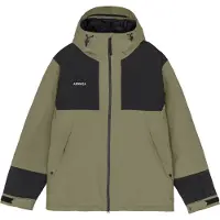 Armada - Giacca impermeabile e isolante - Bergs 2L Insulated Jacket Swamp in Nylon - Taglia XL - Kaki