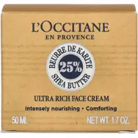 L Occitaine Crema Viso Ultra Ricca Al Burro Di Karité En Provence 50ml