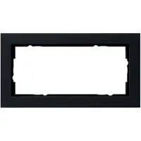Gira COVER FRAME 2F O.M. SW M (100209 E2)