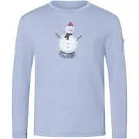 Super.natural Maglietta A Maniche Lunghe Snowman Regular Fit